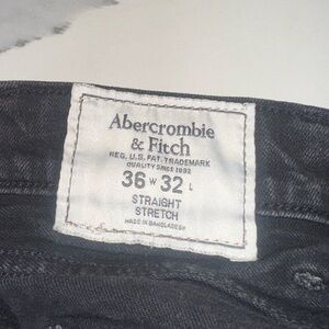 Abercrombie Black Jeans 36x32